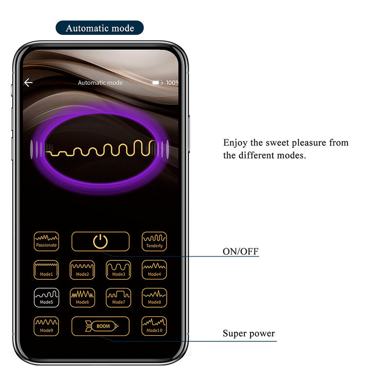 PRETTY LOVE - BUTTERFLY APP CONTROL PANTY MASSAGER PINK