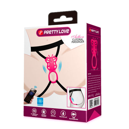 PRETTY LOVE - BUTTERFLY APP CONTROL PANTY MASSAGER PINK