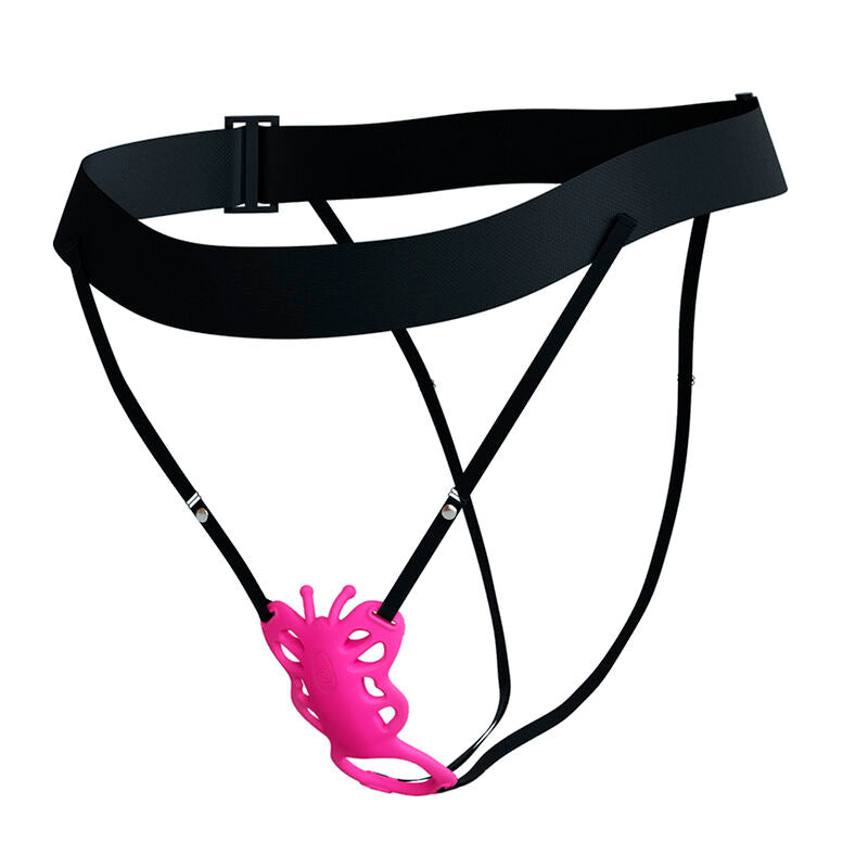 PRETTY LOVE - BUTTERFLY APP CONTROL PANTY MASSAGER PINK