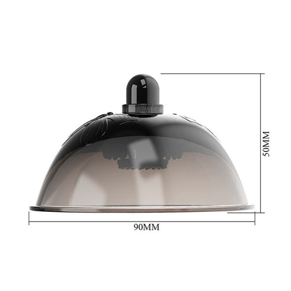 PRETTY LOVE - ROTATING NIPPLE SUCTION STIMULATOR BLACK