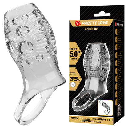 PRETTY LOVE - GERALDINE THICKENING TEXTURED TRANSPARENT FUNDA