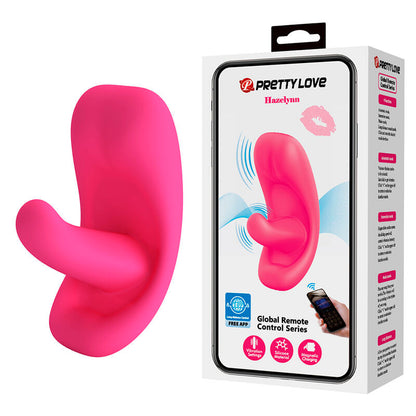 PRETTY LOVE - HAZELYNN 12 FUNCTION APP CONTROL MASSAGER PINK