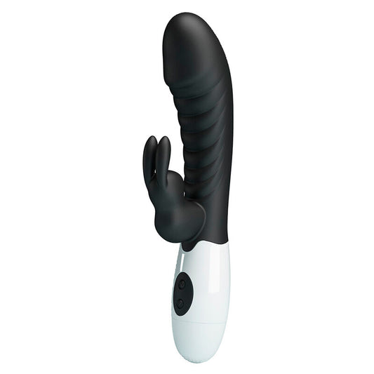PRETTY LOVE - NAUGHTY BUNNY KANINVIBRATOR MED 30 FUNKTIONER SVART