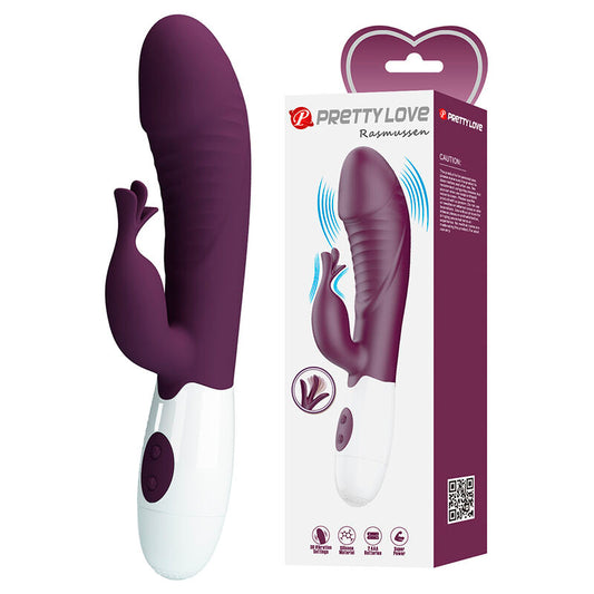 PRETTY LOVE - ROGUE MUSE 30 FUNKTIONER KANINVIBRATOR LILA