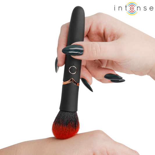 INTENSE – EMILIA VIBRERANDE BORSTE 10 VIBRATIONER 16 CM