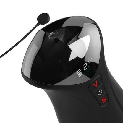 PDX ELITE - FAP-O-MATIC PRO XL AUTOMATIC VIBRATING STROKER BROWN 34.9 CM