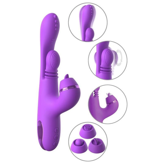 FANTASY FOR HER - INTIMOTION PULSE PRO VIBE RABBITVIBRATOR LILA
