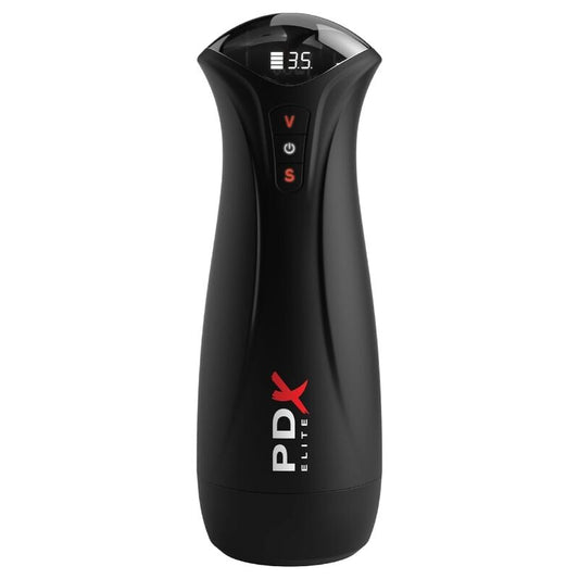 PDX ELITE - FAP-GASM CLEAR MALE MASTURBATOR WITH INTERMITTENT SUCTION