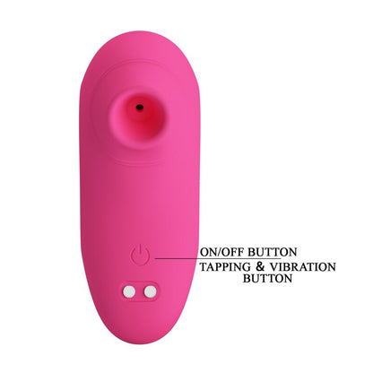 PRETTY LOVE - ARILA RECHARGEABLE CLITORAL SUCTION STIMULATOR WITH VIBRATION PINK