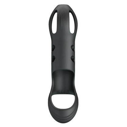 PRETTY LOVE - CRAIG RECHARGEABLE VIBRATING PENIS RING BLACK