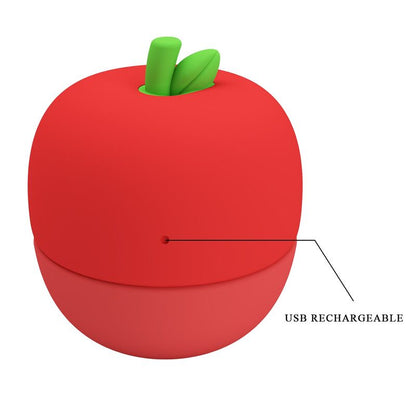 PRETTY LOVE - RECHARGEABLE TONGUE EFFECT CLITORAL STIMULATOR RED