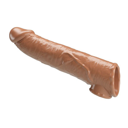 PRETTY LOVE - ADJUSTABLE PENIS EXTENSION SLEEVE 26 CM Ø 4 CM NATURAL