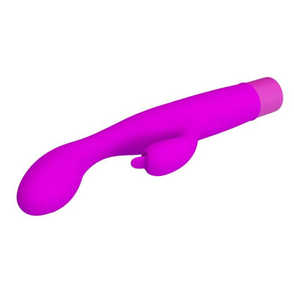 PRETTY LOVE - JENE DUAL STIMULATION G-SPOT AND CLITORAL VIBRATOR PURPLE