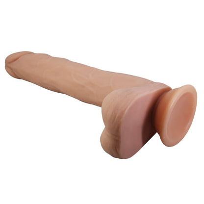 PRETTY LOVE - NOLAN THRUSTING & ROTATING VIBRATING DILDO REMOTE CONTROL 24.5 CM Ø 5 CM NATURAL