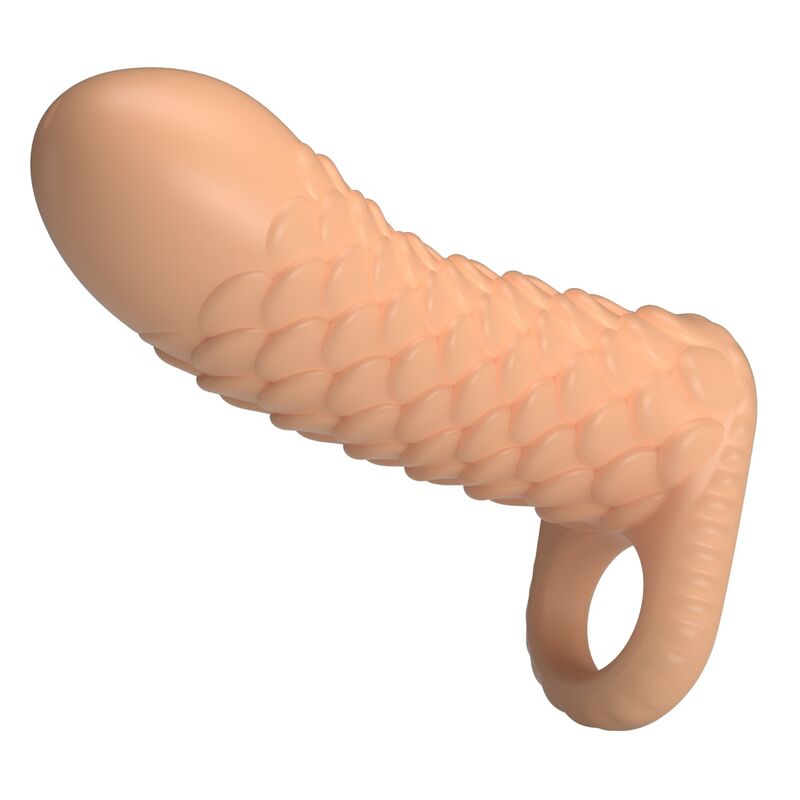 PRETTY LOVE - NESMITH PENIS EXTENSION SLEEVE 13 CM Ø 3.8 CM NATURAL