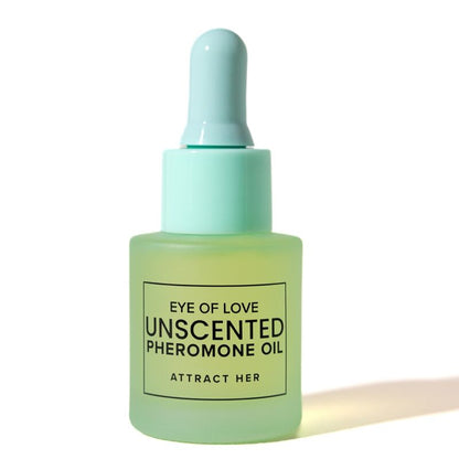 EYE OF LOVE - PHEROMONE-INFUSED PERFUMED OIL FOR MEN, FRAGRANCE-FREE, 20 ML