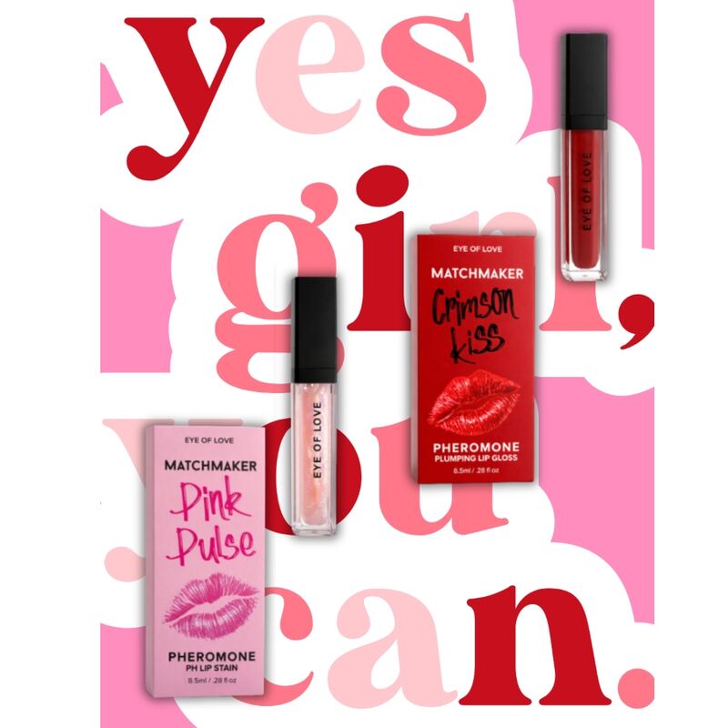 EYE OF LOVE - MATCHMAKER PINK PULSE PH LIP STAIN WITH PHEROMONES 8.5 ML