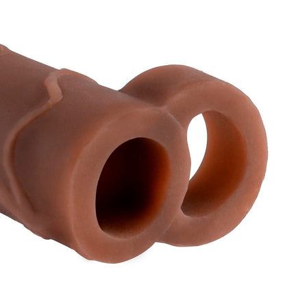 FANTASY X- TENSIONS - PERFECT 2 EXTENSION BALL STRAP SKIN BROWN - Kink&Play