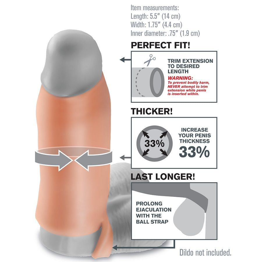 FANTASY X- TENSIONS - REAL FEEL ENHANCER M - Kink&Play