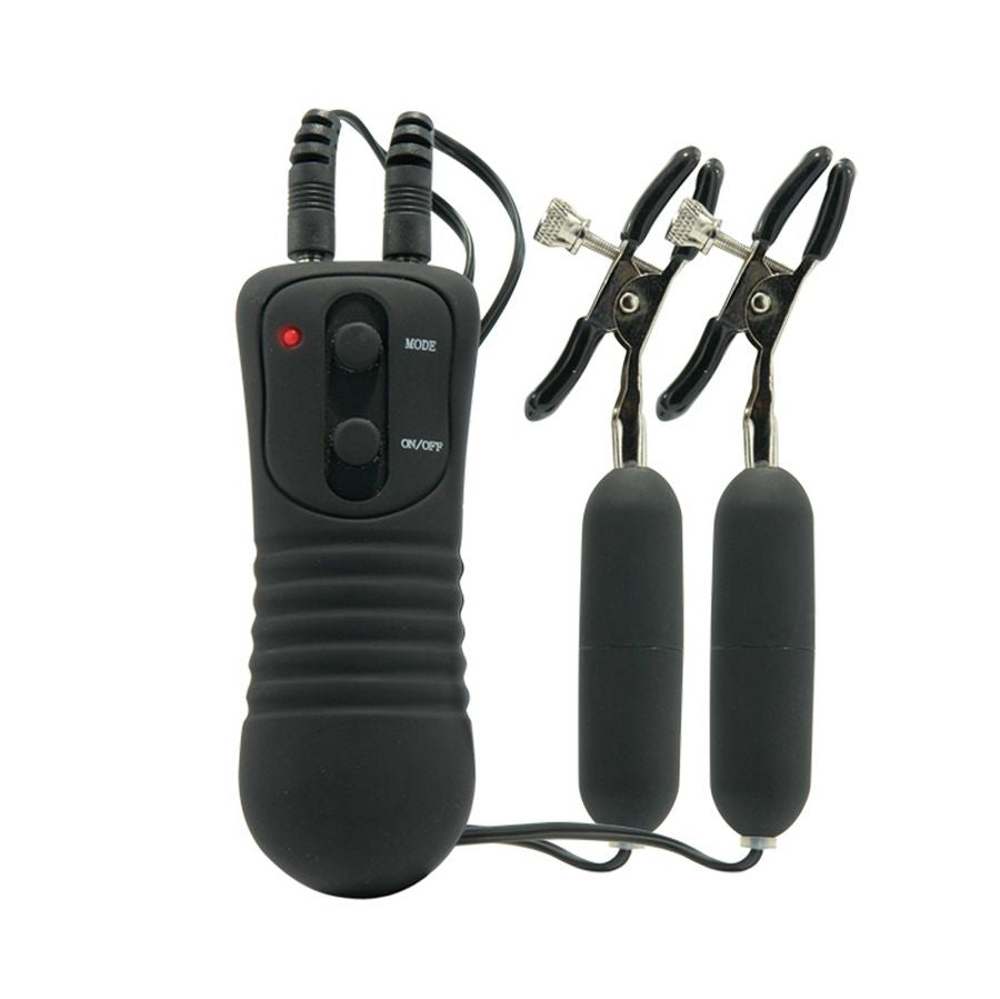 FETISH FANTASY SERIES - VIBRATING NIPPLE CLAMPS. - Kink&Play