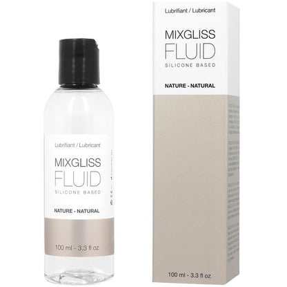 MIXGLISS - NATURAL SILICONE BASE LUBRICANT 100ML - Kink&Play
