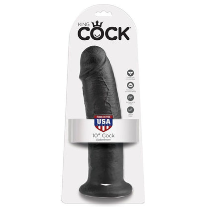 KING COCK - 10 DILDO BLACK 25 CM - Kink&Play