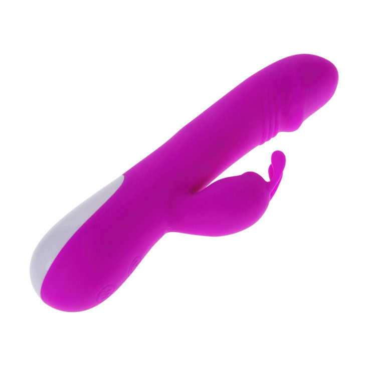 PRETTY LOVE - FLIRTATION ROBERT VIBRATOR WITH CLITORIS STIMULATOR - Kink&Play
