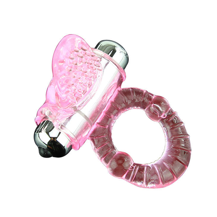BAILE - SWEET ABS 10 RHYTHMS RING PINK VIBRATOR PENIS RING - Kink&Play