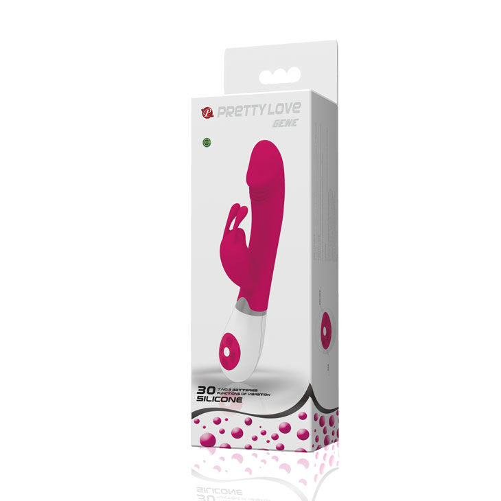 PRETTY LOVE - FLIRTATION VIBRATOR WITH RABBIT GENE - Kink&Play