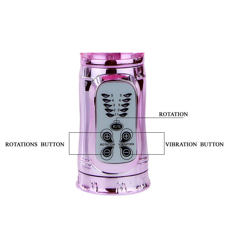 BAILE - THROBBING BUNNY PINK RAMPANT ROTATOR - Kink&Play