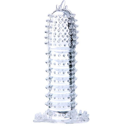 BAILE - PENIS SHEATH WITH TRANSPARENT STIMULATING POINTS 14 CM - Kink&Play
