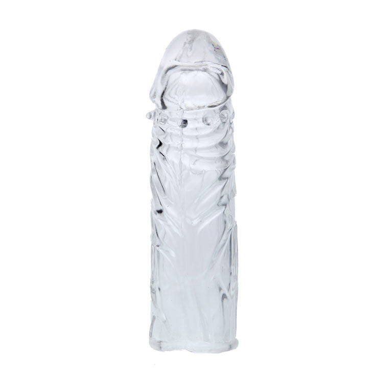 BAILE - PINK STIMULATING SILICONE PENIS COVER 13 CM - Kink&Play