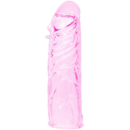 BAILE - PINK STIMULATING SILICONE PENIS COVER 13 CM - Kink&Play
