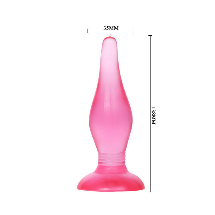BAILE - LILAC SOFT TOUCH ANAL PLUG 14.2 CM - Kink&Play