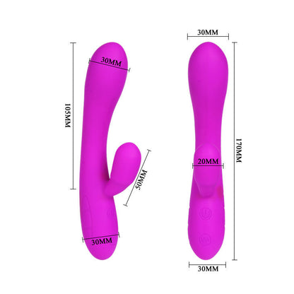 PRETTY LOVE - SMART VICTOR VIBRATOR WITH CLITORIS STIMULATOR - Kink&Play