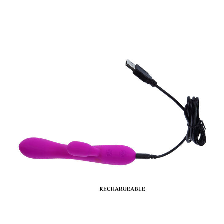 PRETTY LOVE - SMART VICTOR VIBRATOR WITH CLITORIS STIMULATOR - Kink&Play