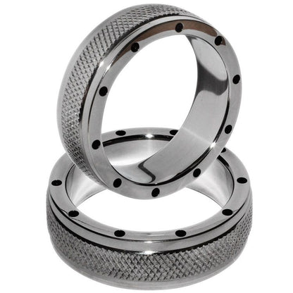 METAL HARD - METAL RING FOR PENIS AND TESTICLES 50MM - Kink&Play