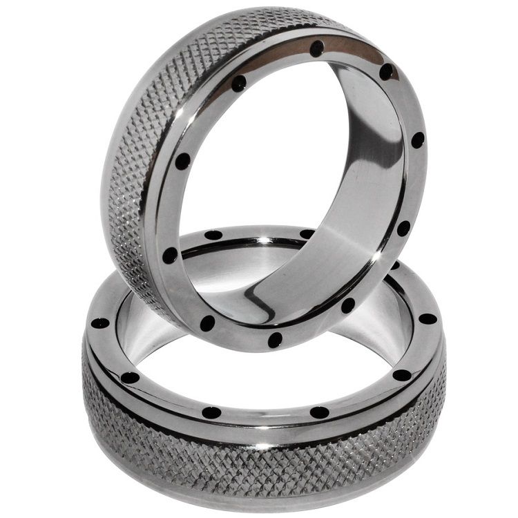 METAL HARD - METAL RING FOR PENIS AND TESTICLES 50MM - Kink&Play