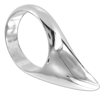 METAL HARD - COCK TEARDROP 45MM - Kink&Play