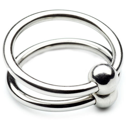 METAL HARD - DOUBLE GLANS RING 28MM - Kink&Play