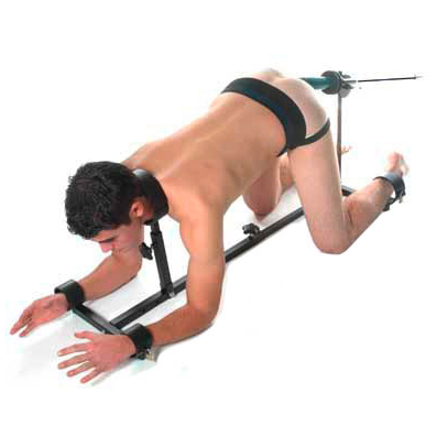 METAL HARD - PRISON BDSM WITH PENETRATION ACCESSORY - Kink&Play
