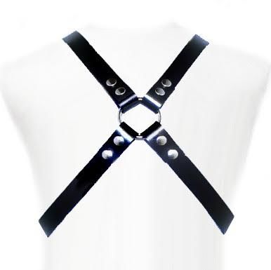 LEATHER BODY - BASIC HARNESS - Kink&Play