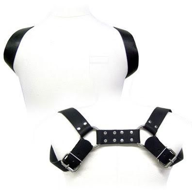 LEATHER BODY - HOLSTER HARNESS - Kink&Play