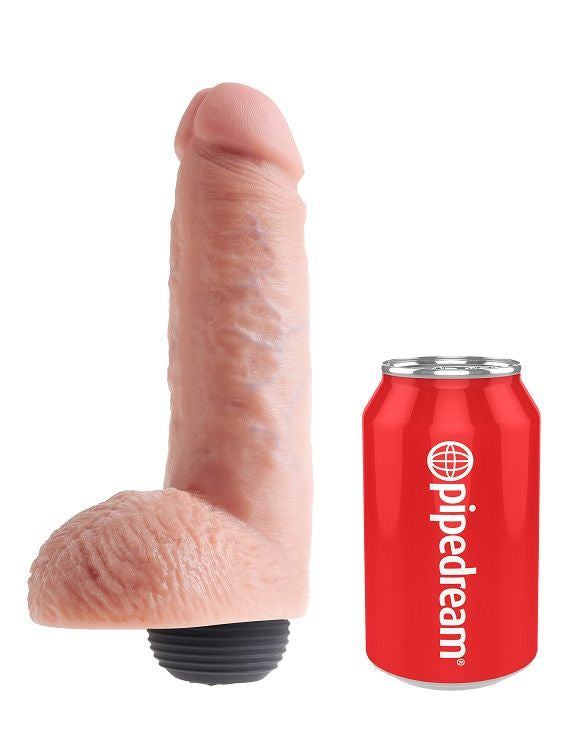 KING COCK - REALISTIC NATURAL EJACULATOR PENIS 20.32 CM - Kink&Play