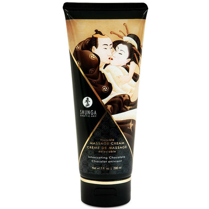 SHUNGA - CHOCOLATE MASSAGE CREAM 200 ML - Kink&Play