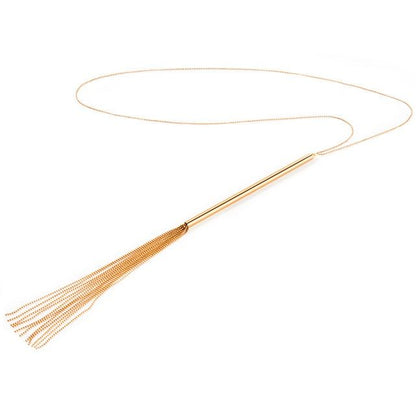 BIJOUX - MAGNIFIQUE METAL CHAIN NECKLACE / WHIP - Kink&Play