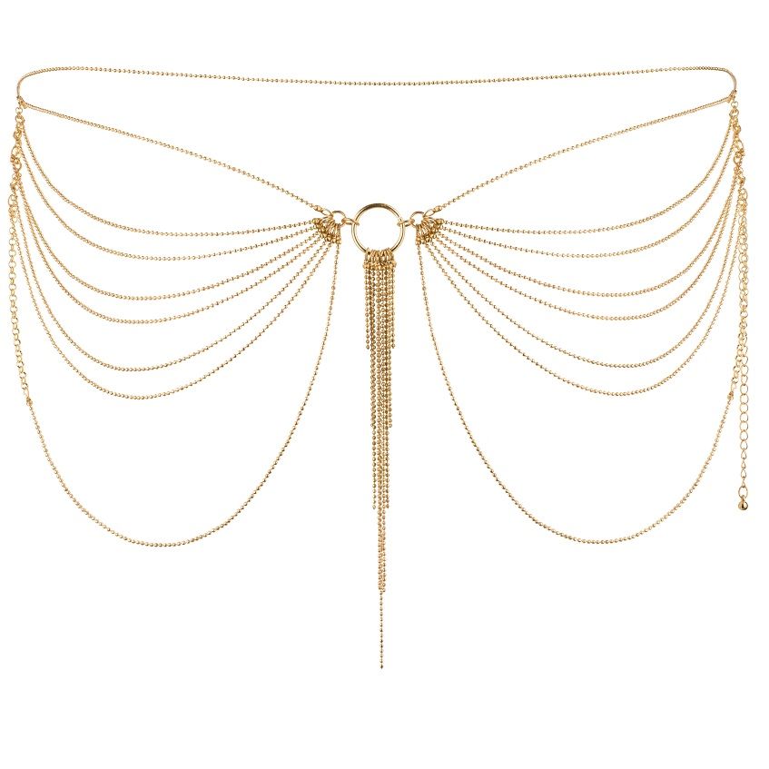 BIJOUX - MAGNIFIQUE METAL CHAIN JEWEL FOR GOLDEN WAIST - Kink&Play