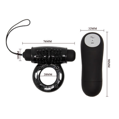 BAILE - RING REMOTE CONTROL BLACK 20V - Kink&Play