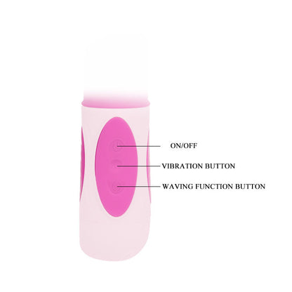 BAILE - PRETTY BUNNY TRIPLE VIBRATOR ROTATOR - Kink&Play