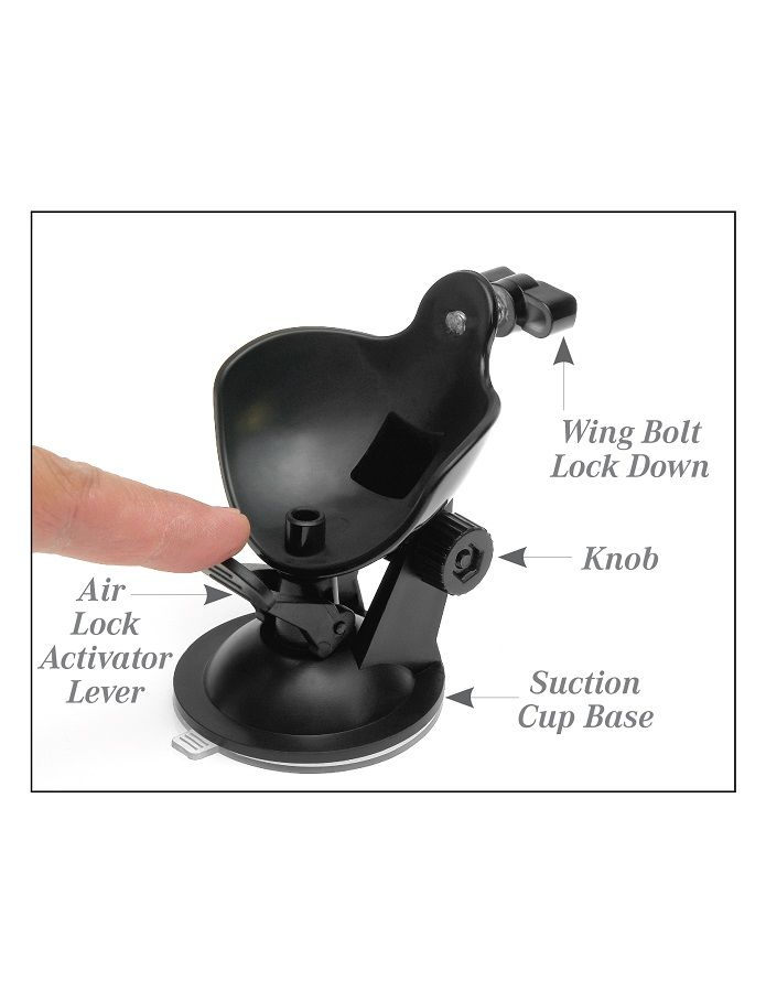 EXTREME TOYZ - PDX MEGA BATOR USB MALE MASTURBATOR MOUTH RED - Kink&Play